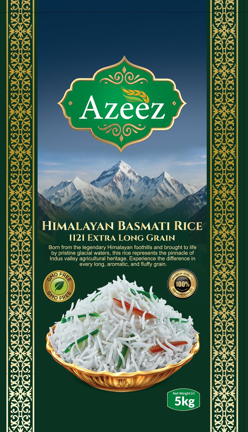 Azeez Himalayan Basmati Rice 5kg pack